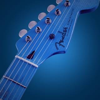Fender Stratocaster blue wallpaper