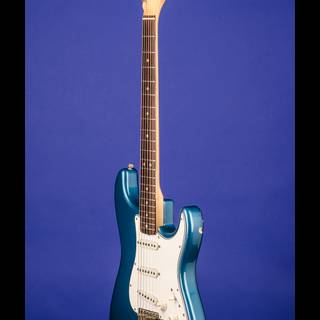 Fender Stratocaster blue wallpaper
