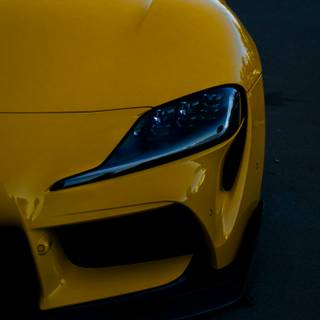 Yellow Supra wallpaper