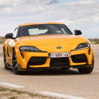 Yellow Supra wallpaper