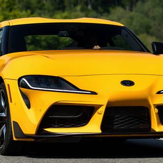 Yellow Supra wallpaper