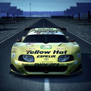 Yellow Supra wallpaper
