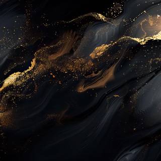 Black and gold abstract wallpaper