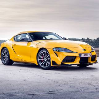 Yellow Supra wallpaper