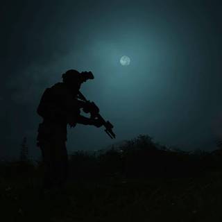 Military night wallpaper