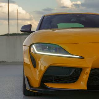 Yellow Supra wallpaper