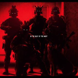 Military night wallpaper