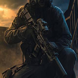 Military night wallpaper