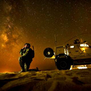 Military night wallpaper