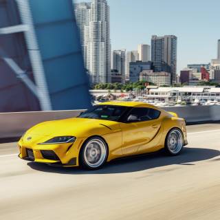 Yellow Supra wallpaper