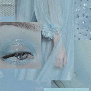 Aquarius collage wallpaper