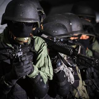 Military night wallpaper