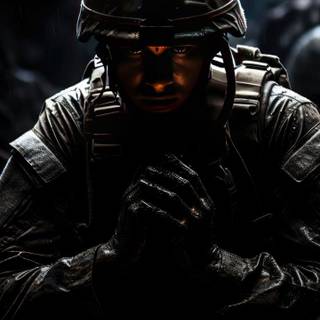 Military night wallpaper