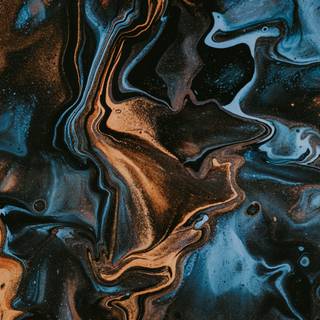 Black and gold abstract wallpaper