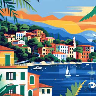 Italian Riviera wallpaper