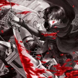 Levi dark wallpaper