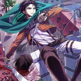 Levi dark wallpaper