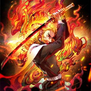 Rengoku 4k mobile wallpaper