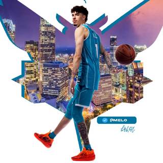 Lamelo Ball 4k phone wallpaper