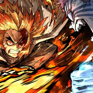 Rengoku Demon Slayer 4k wallpaper