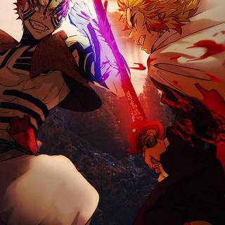 Rengoku 4k mobile wallpaper