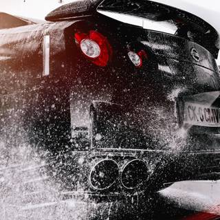 Nissan GTR 35 4k wallpaper