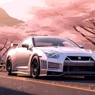 Nissan GTR 35 4k wallpaper