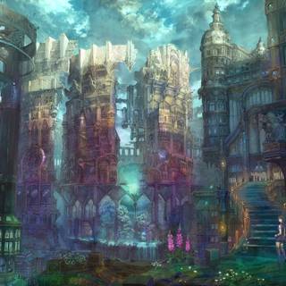 Anime places 4k wallpaper