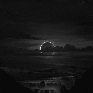 Aesthetic black 4k mobile wallpaper