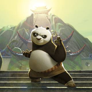 Kung Fu Panda 4k PC wallpaper