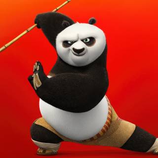Kung Fu Panda 4k PC wallpaper