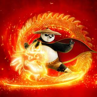 Kung Fu Panda 4k PC wallpaper