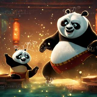 Kung Fu Panda 4k PC wallpaper