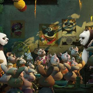 Kung Fu Panda 4k PC wallpaper