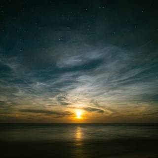 Rising sun 4k wallpaper