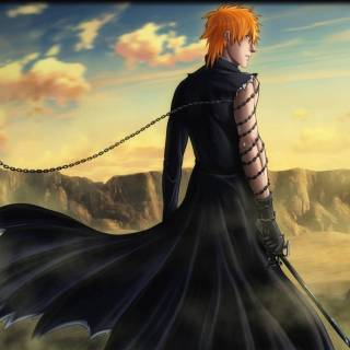 Ichigo black wallpaper