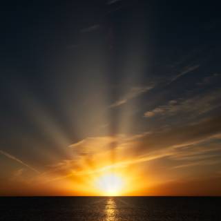 Rising sun 4k wallpaper