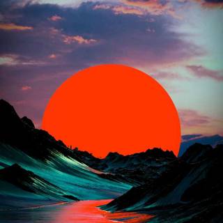 Sun planet iPhone wallpaper