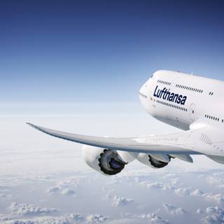 Lufthansa 4k wallpaper