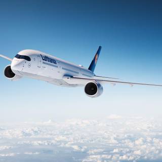 Lufthansa 4k wallpaper