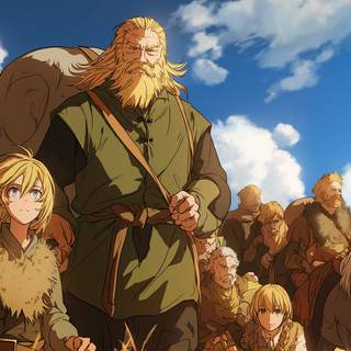 Vinland Saga laptop wallpaper