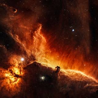Horse Head Nebula 4k wallpaper