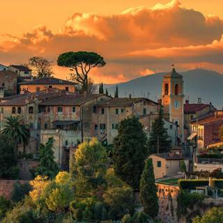 Tuscany iPhone wallpaper