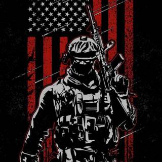 iPhone army wallpaper