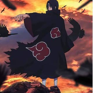 Itachi iPhone 13 wallpaper