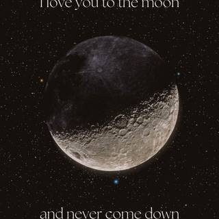 Aesthetic moon phone wallpaper