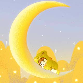 Aesthetic moon phone wallpaper