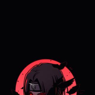 Itachi iPhone 13 wallpaper