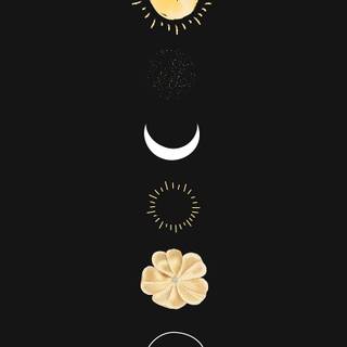 Aesthetic moon phone wallpaper