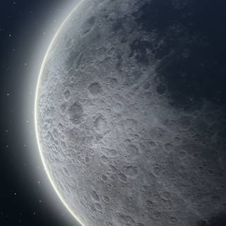 Aesthetic moon phone wallpaper